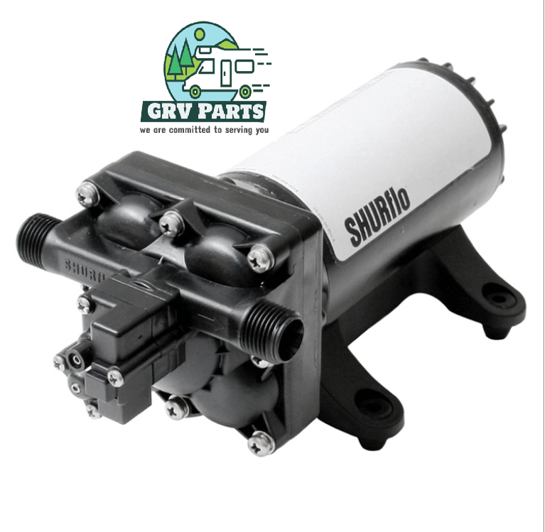 Shurflo 4048-153-E75 Water Pump High Flow Revolution 4.0 GPM RV