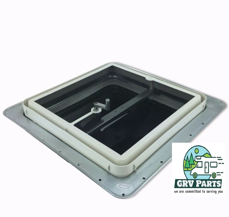 Smoke Roof Vent 14"x14" Manual Opening With screen Original Heng's