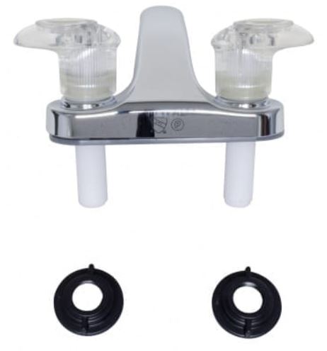Catalina PF222301 Two Handle Lavatory Faucet For RV - Camper - Trailer.
