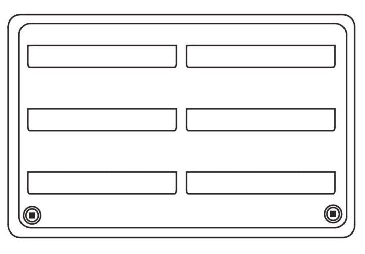 RV Camper Trailer 20" Dometic Refrigerator Side Wall Vent