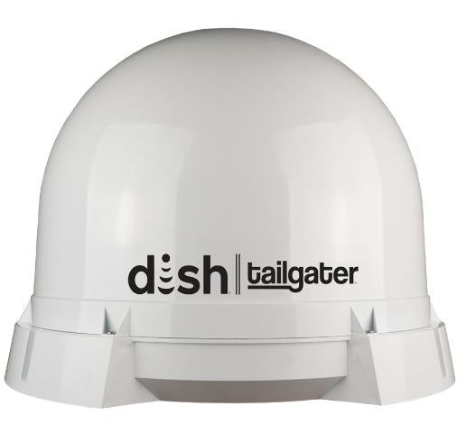 King DT4450 Dish Satellite TV Antenna - Tailgater - RF Remote Control with Wally Receiver