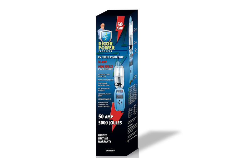 Dicor 50 Amp RV Surge Protector DP-SP50A-P