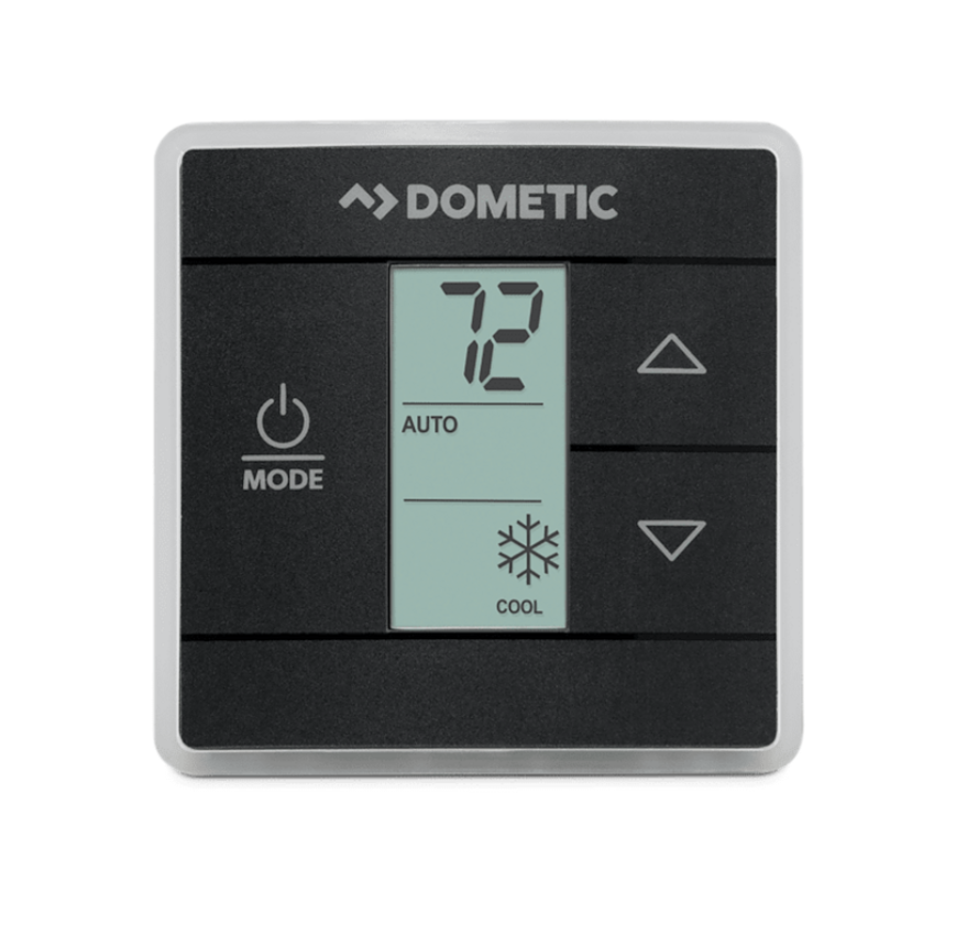 Dometic 3316250.712 Air Conditioner Thermostat - Single Zone - Cool Furnace Heat Strip Heat Pump