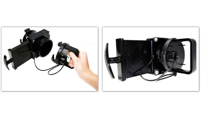 RV EZ Sewer Valve Cap with Grip Handle for waste Drain - With Hose Connection.