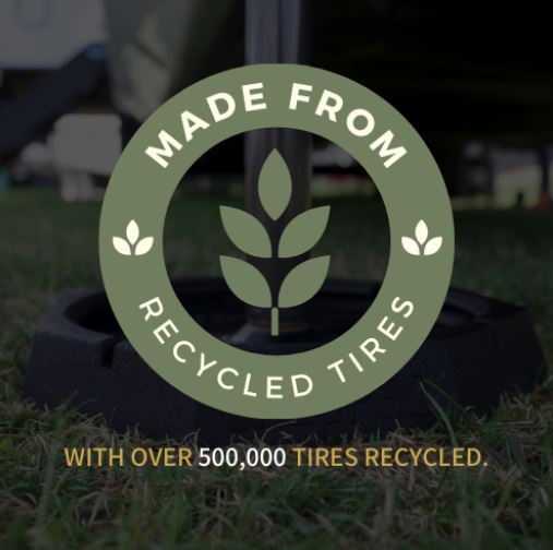 SnapPad XTRLXSP6 6-Pack Jack Pad Fits 9 Inch And 12 Inch Round Jack Foot