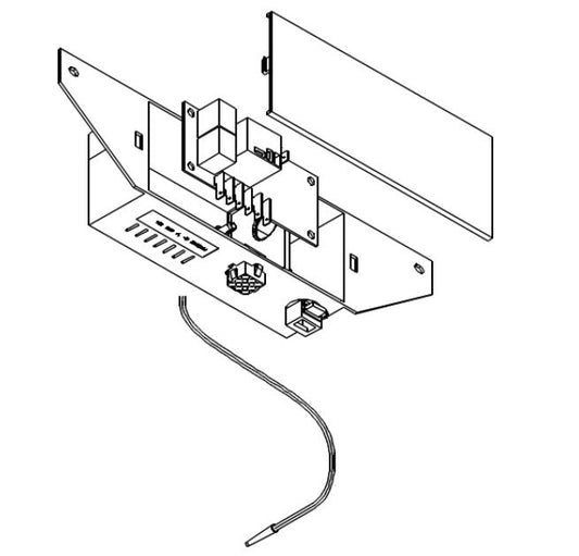 Coleman Mach 8430-3861 Air Conditioner Control Box For 8330/8430/7330 Ceiling Assembly