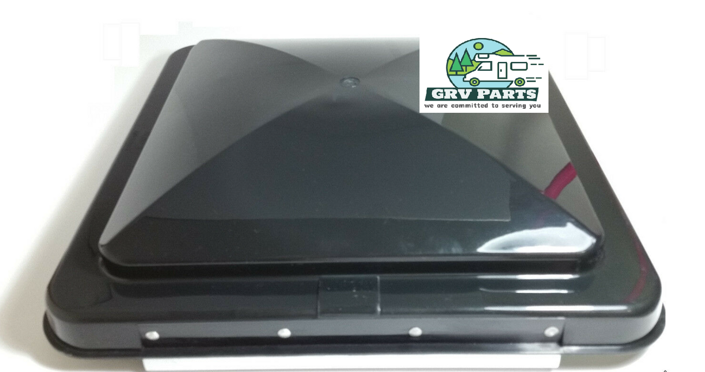 Heng's 14"x14" RV Replacement Roof Vent Cover Smoke