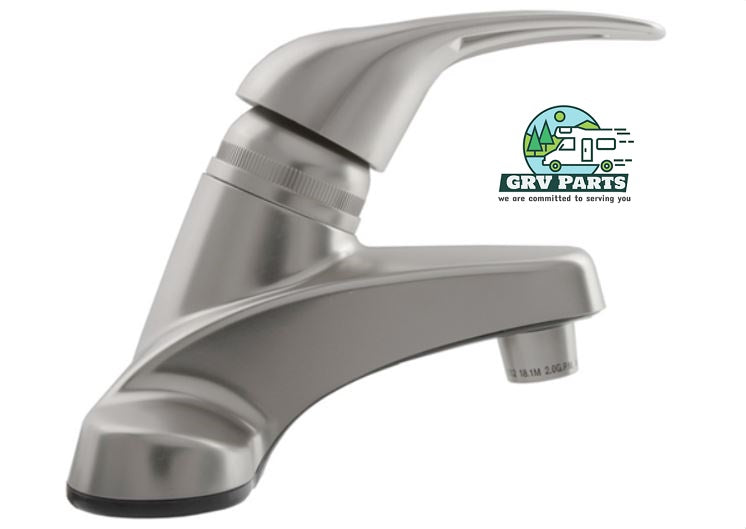 Dura Faucet DF-PL100-SN Brushed Satin Nickel Plate For RV's and Trailer Bathroom