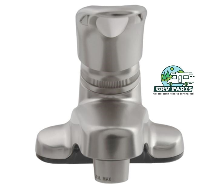 Dura Faucet DF-PL100-SN Brushed Satin Nickel Plate For RV's and Trailer Bathroom