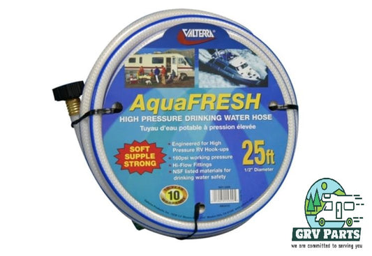 Valterra W01-5300 AquaFRESH High-Pressure RV Fresh Water Hose 25' X 1/2"