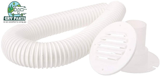 RV Battery Box Hose Vent Accessory Kit 30" Polar White MTS Products 274