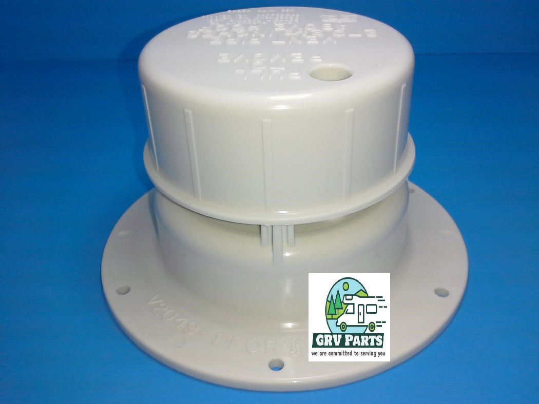 Polar White Roof Vent Cap for Rv - Motorhome - Camper and Trailer - Ventline