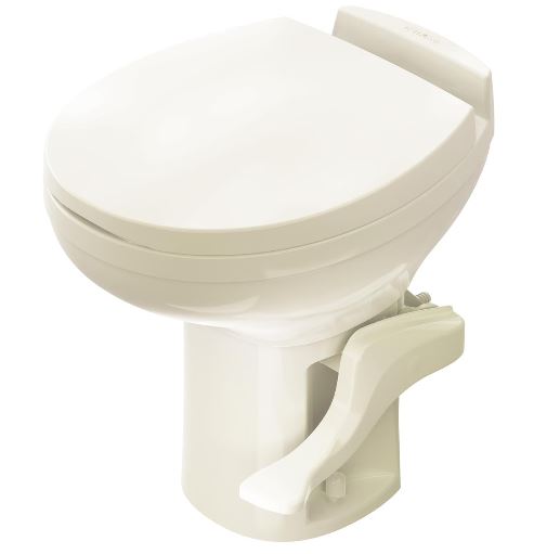 Thetford 42171 Aqua Magic Residence High Profile Toilet For RV - Motorhome - Bone