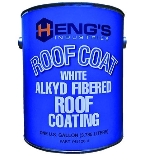 1 Gallon RV Roof Coating; Use To Protect Roofs Against All Weather Conditions White