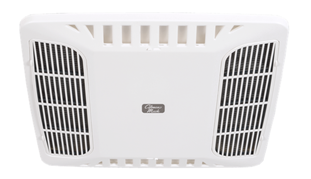 Coleman Mach 8430A635 Deluxe ChillGrille Heat Ready Ceiling Assembly - Lateral Ducted - White For RV