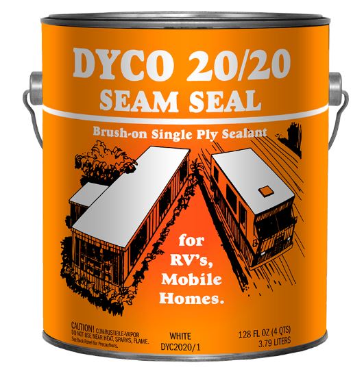 Dyco Paints 20/20 White Dyco Seam Seal; White 4 Quart