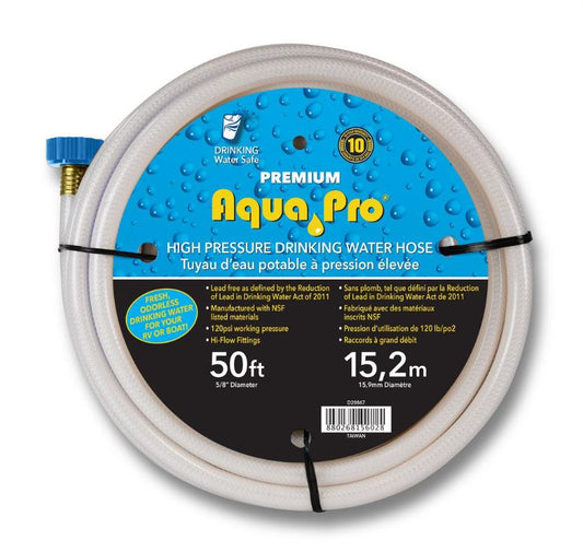 Aqua Pro W20867 Supreme Drinking Water Hose - 50 Feet For RV