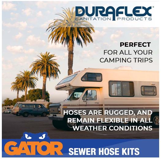 Duraflex 22005 Sewer Hose Gator 15 Foot Extended Length