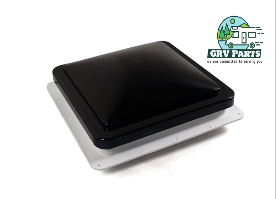 Dometic 802250 Fan-Tastic-Vent Manual Opening With 3-Speed/ Reverse Fan Smoke Dome