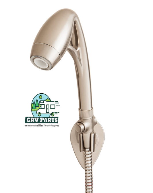 Oxygenics Body Spa Shower Head Brushed Nickel For RV Motorhome Camper Trailer