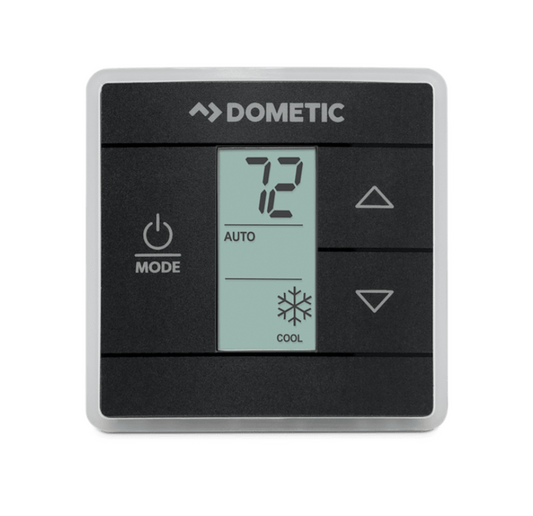 Dometic 3316250.712 Air Conditioner Thermostat - Single Zone - Cool Furnace Heat Strip Heat Pump