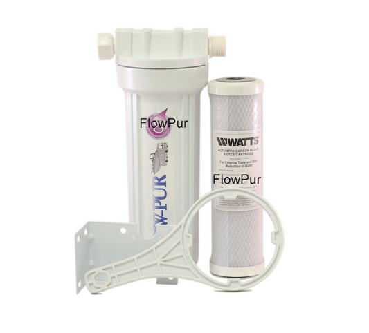 Flow-Pur POE12GHGACB 10" Canister Single Filter System
