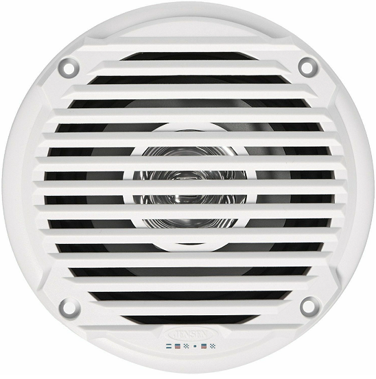 White Jensen MS5006WR Dual Cone Waterproof Speakers - One Set