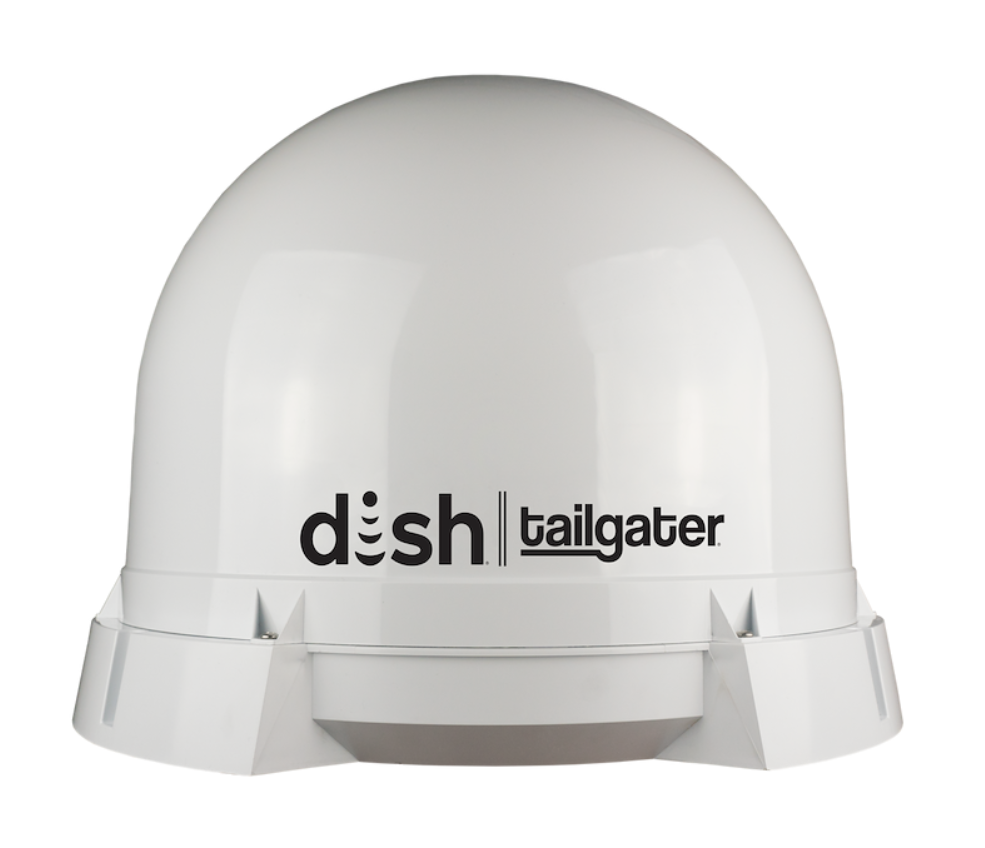 King Satellite TV Antenna Tailgater Works With Dish Pay As You Go