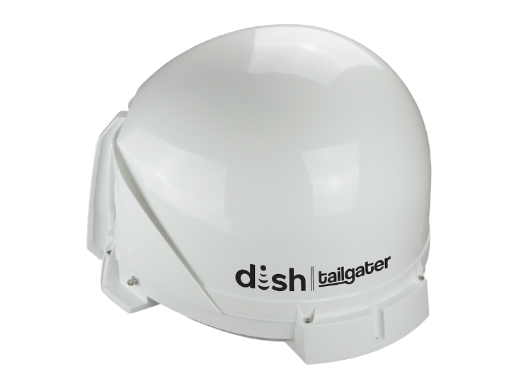 King Satellite TV Antenna Tailgater Works With Dish Pay As You Go