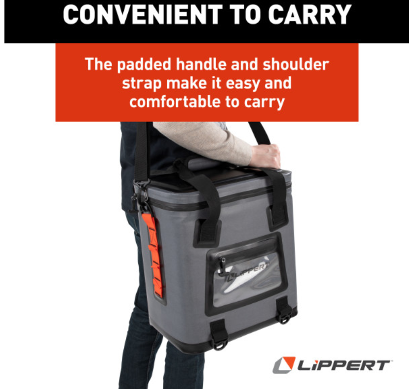 Beverage Cooler 2021099915 Adventure Pro With Padded Handle And Shoulder Strap
