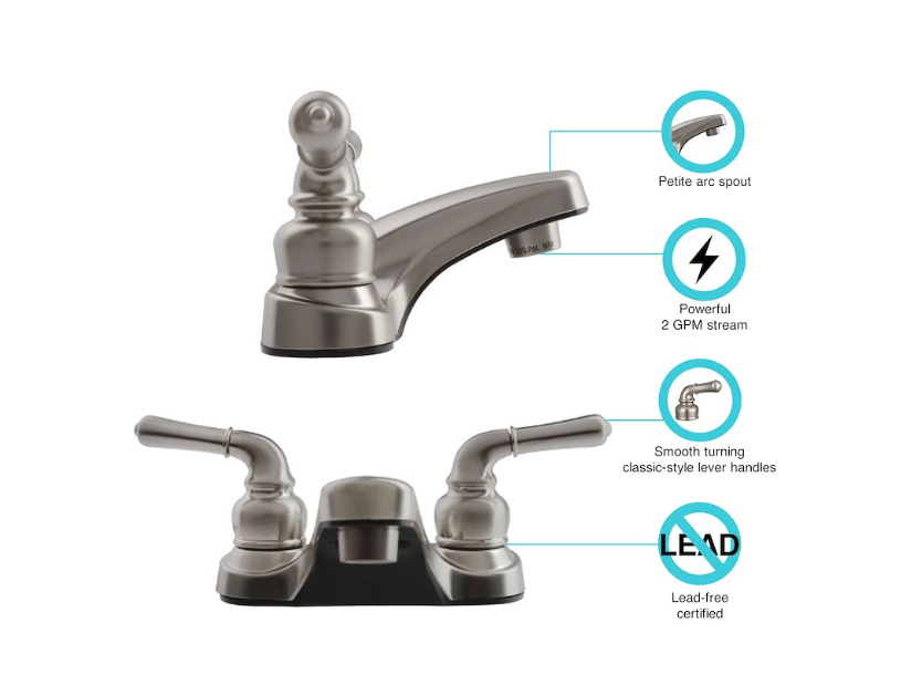 Dura Faucet Classical Series Used For Lavatory - RV- Camper-