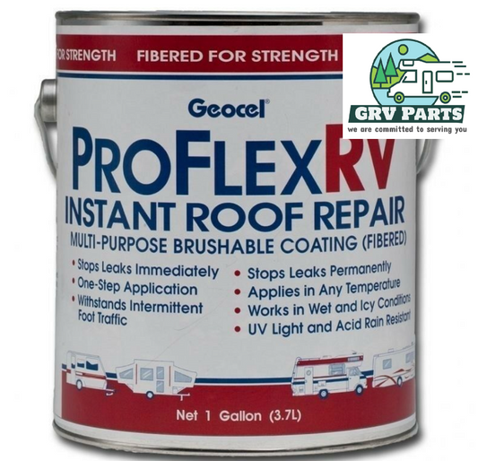 Roof Coating Pro Flex RV Geocel White 1 Gallon For RV, Motorhome and Camper