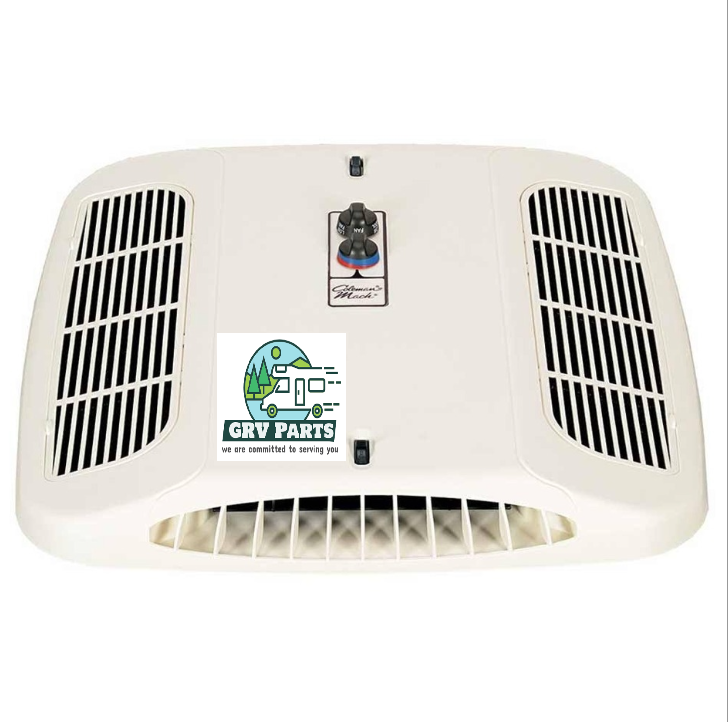 Coleman Mach 9630-715 Deluxe Style Heat Ready Ceiling Assembly for Heat Pump - White - Non-Ducted