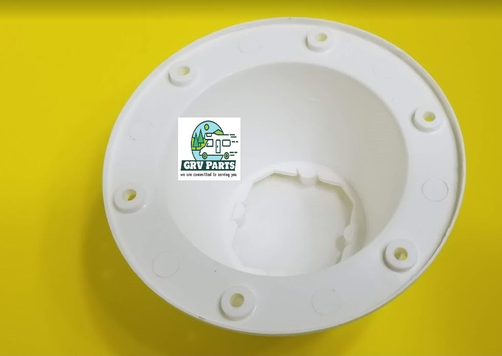 Polar White Sewer Vent for RV - Motorhome and Trailers - Plastic roof vent cap Heng's roof vent