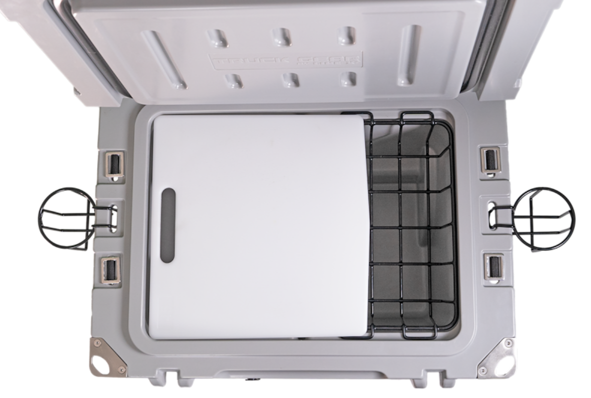 LINE-X Beverage Cooler Expedition  TWCOOLER45 45QT TOWABLE COOLER W/ACCESSORIES