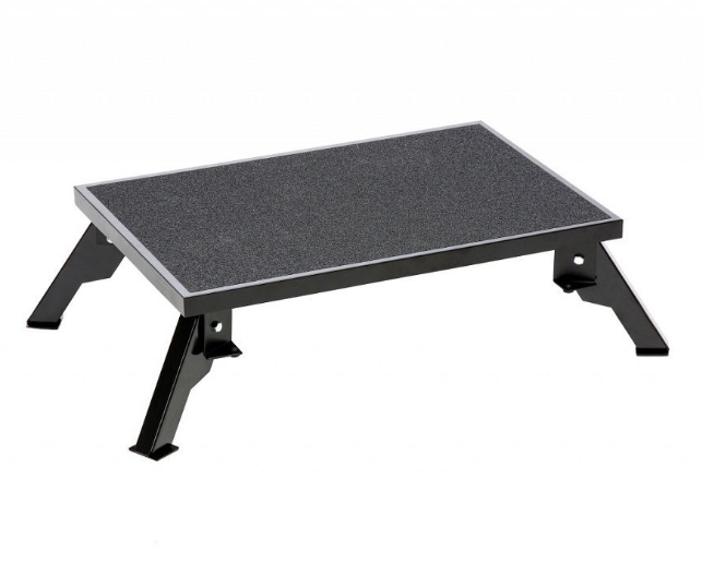 Step Stool For Rv RV Step Stool with Foldable Legs 300 Lbs Capacity