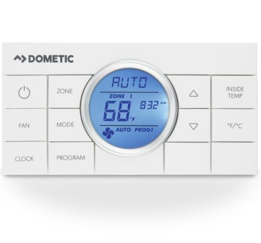 Dometic 3314082.011 Comfort Control Center II Multi-Zone Thermostat - White For RV